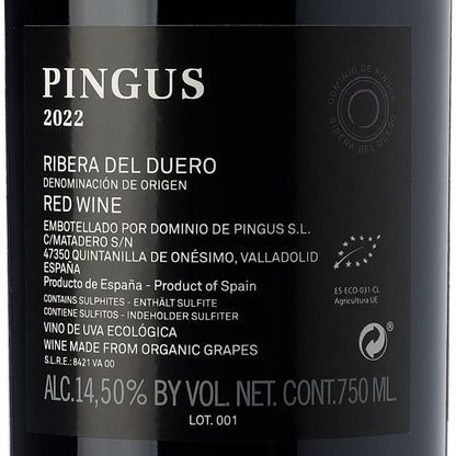 Pingus 2022 — Dominio de Pingus